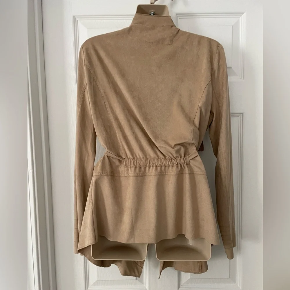 Romeo & Juliet Couture Faux Suede Jacket - Picture 3 of 3